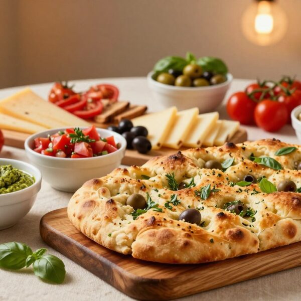 Focaccia z czym jeść: 15 pomysłów na dodatki i dipy (na imprezę i kolację)