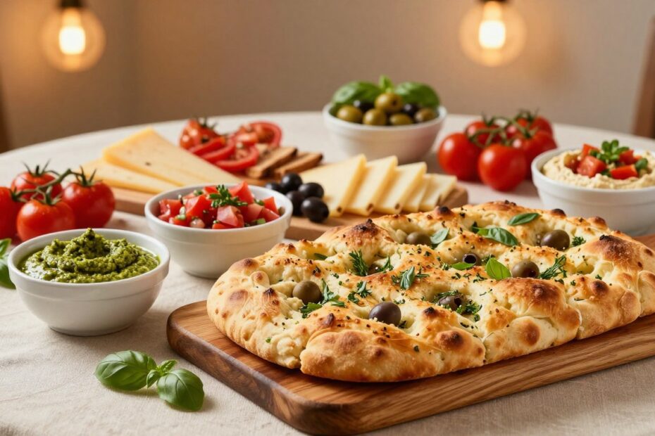 Focaccia z czym jeść