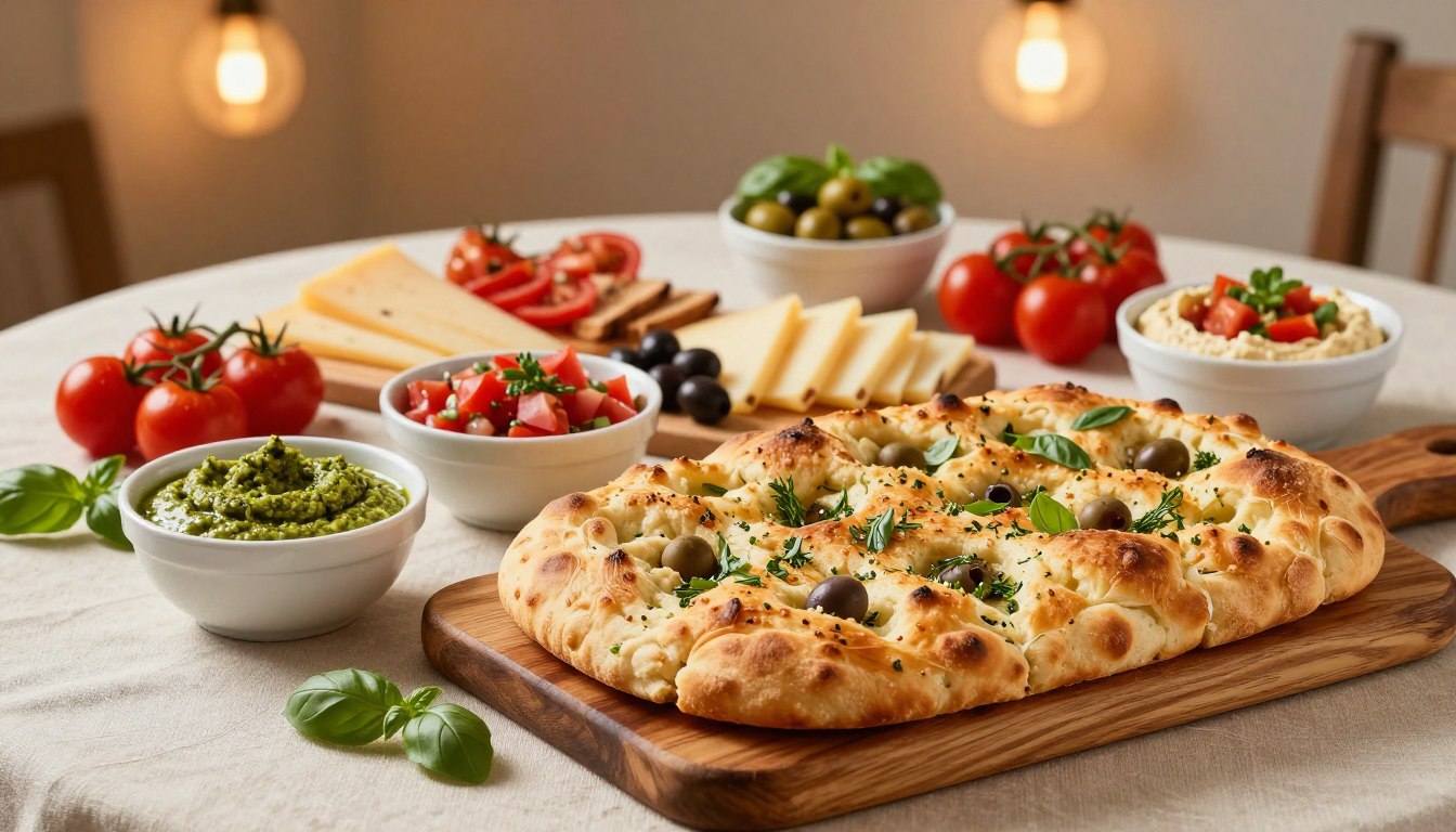 Focaccia z czym jeść