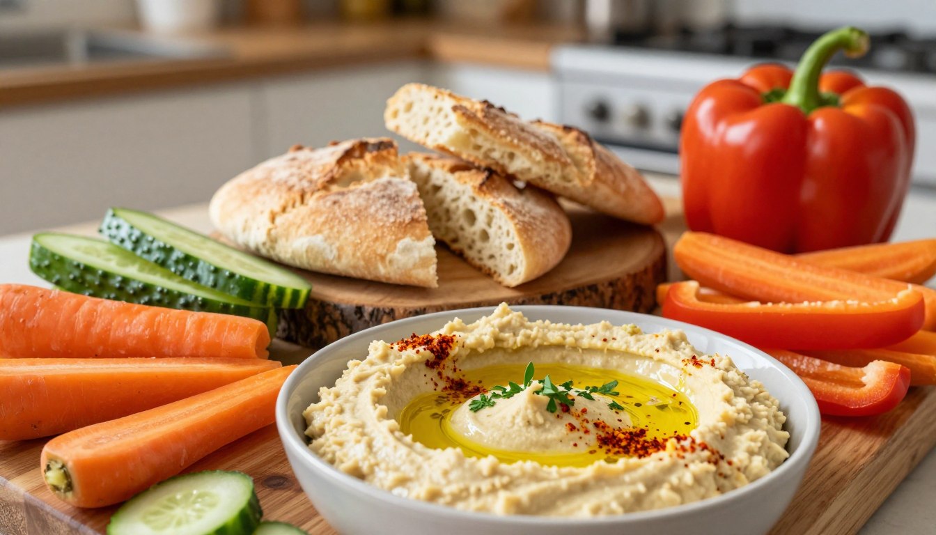 Hummus z czym jeść