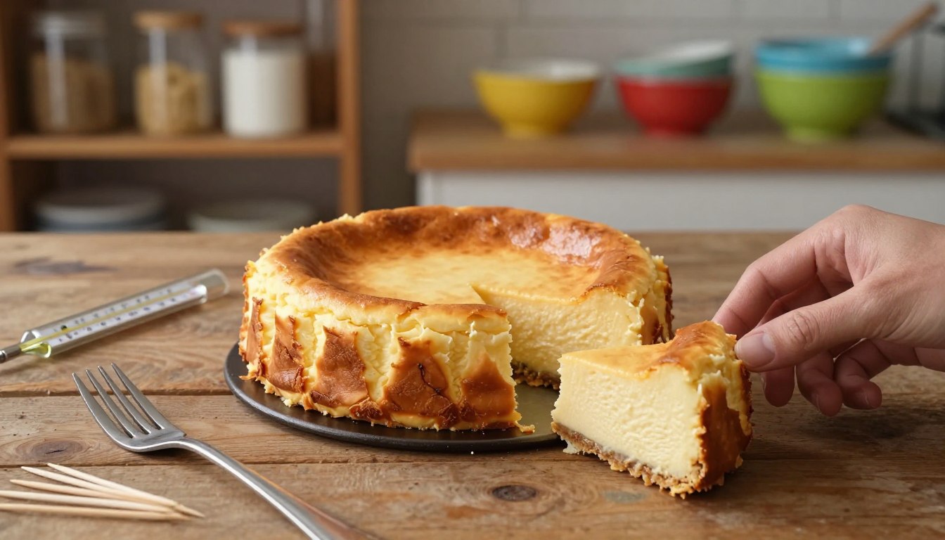 Jak sprawdzić czy sernik jest upieczony