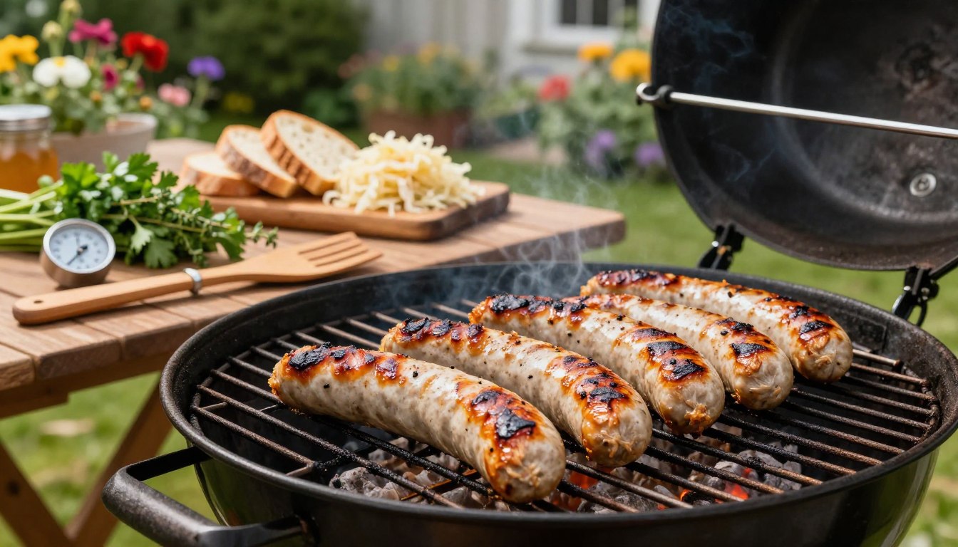 Jak upiec białą kiełbasę