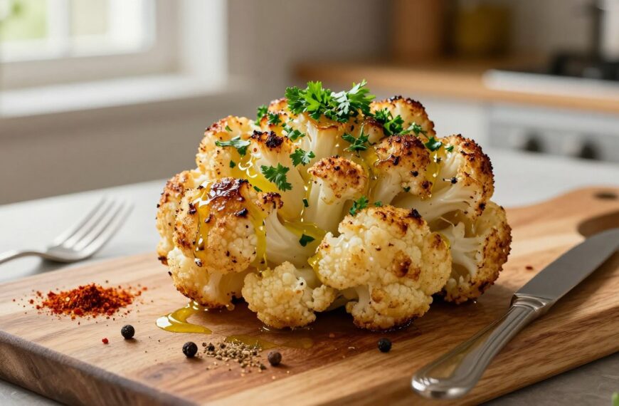 Jak upiec kalafiora: pieczony kalafior z przyprawami – prosty hit do obiadu