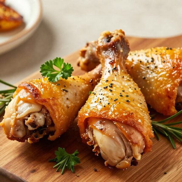 Jak upiec pałki z kurczaka: chrupiąca skórka i soczyste mięso – przepis