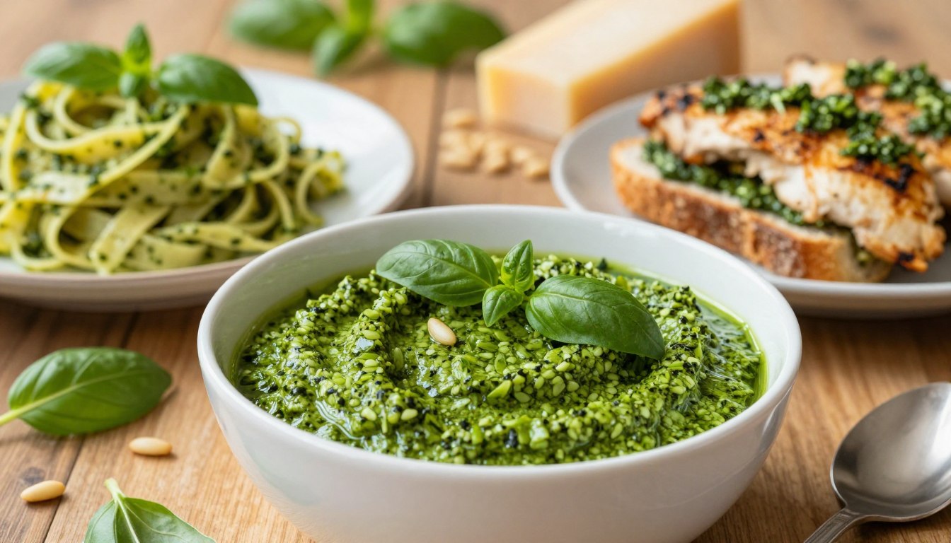 Pesto z czosnku niedźwiedziego z czym jeść