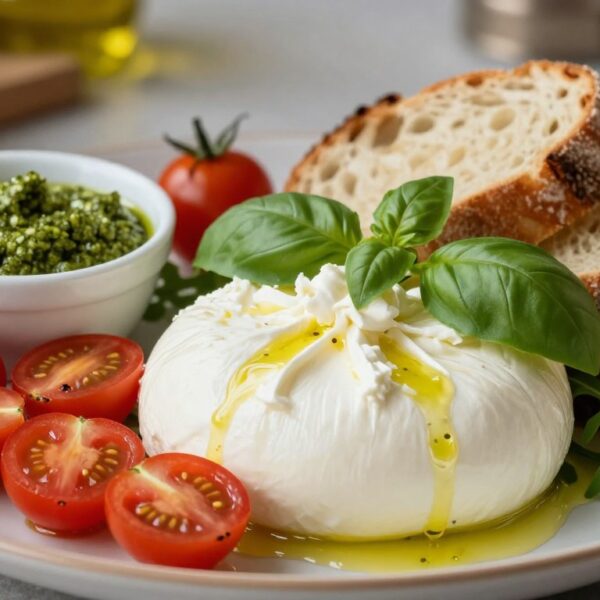 Ser burrata z czym jeść: pomysły na dodatki, pesto, pomidory, pieczywo i idealne połączenia smaków