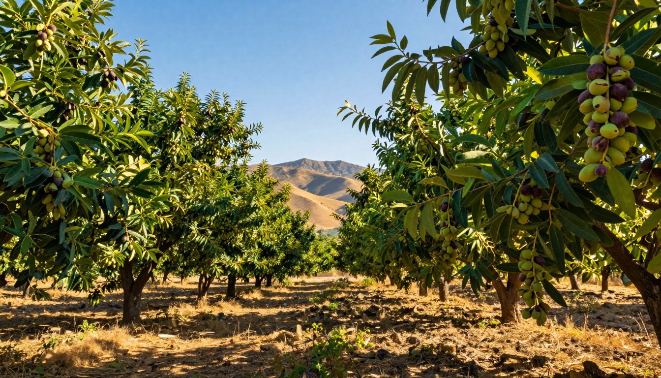Gdzie rosną pistacje