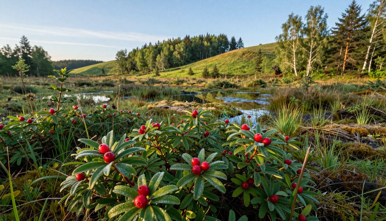 Gdzie rośnie żurawina w Polsce