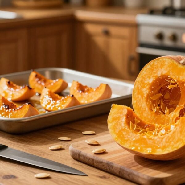 Jak upiec dynię Hokkaido w piekarniku? Szybki sposób na miękką, karmelizowaną dynię