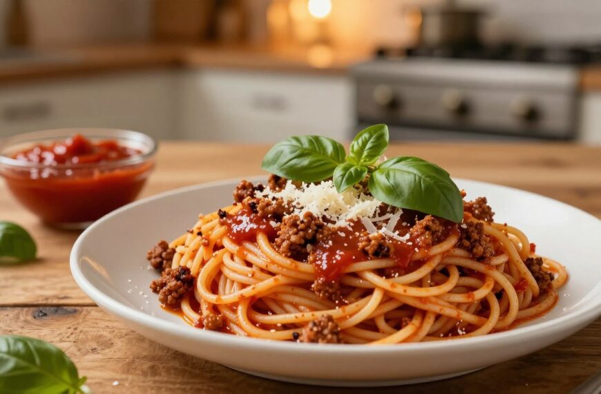 Jak zrobić spaghetti z mięsem mielonym, żeby było soczyste? Doprawianie i proporcje sosu