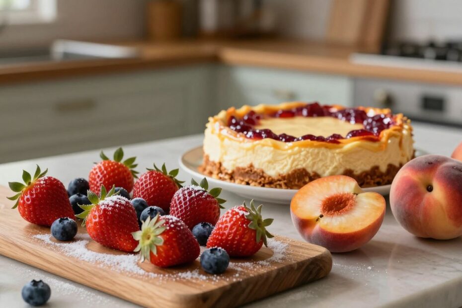 Jakie owoce do sernika pieczonego