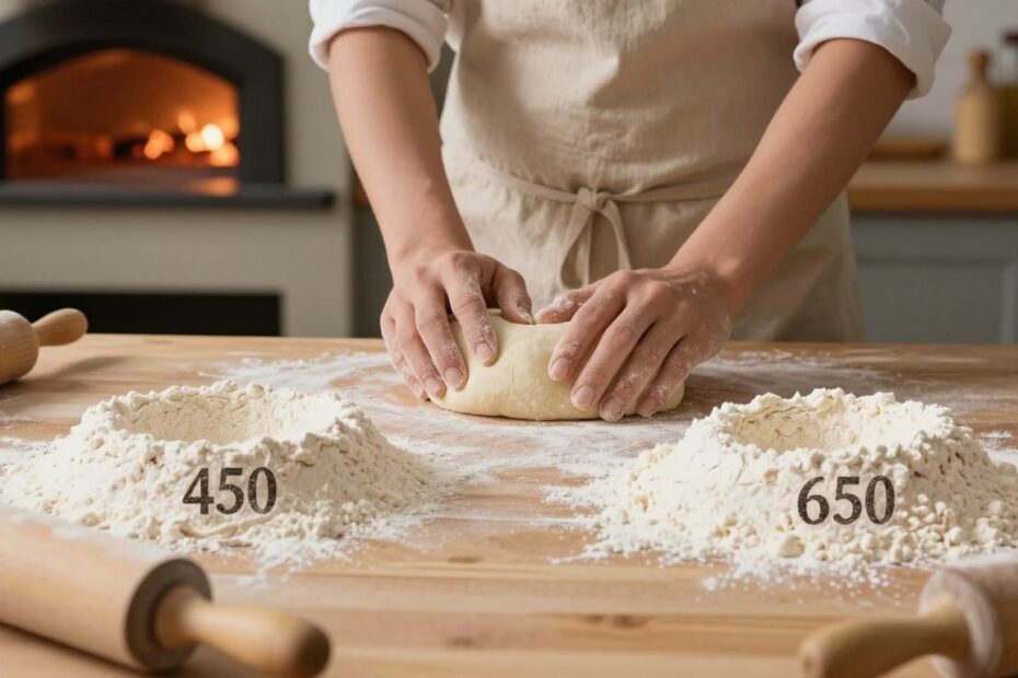 Mąka do pizzy 450 czy 650