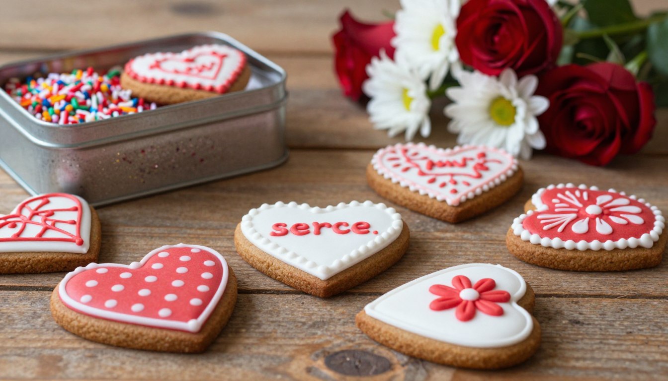 Pierniki na walentynki