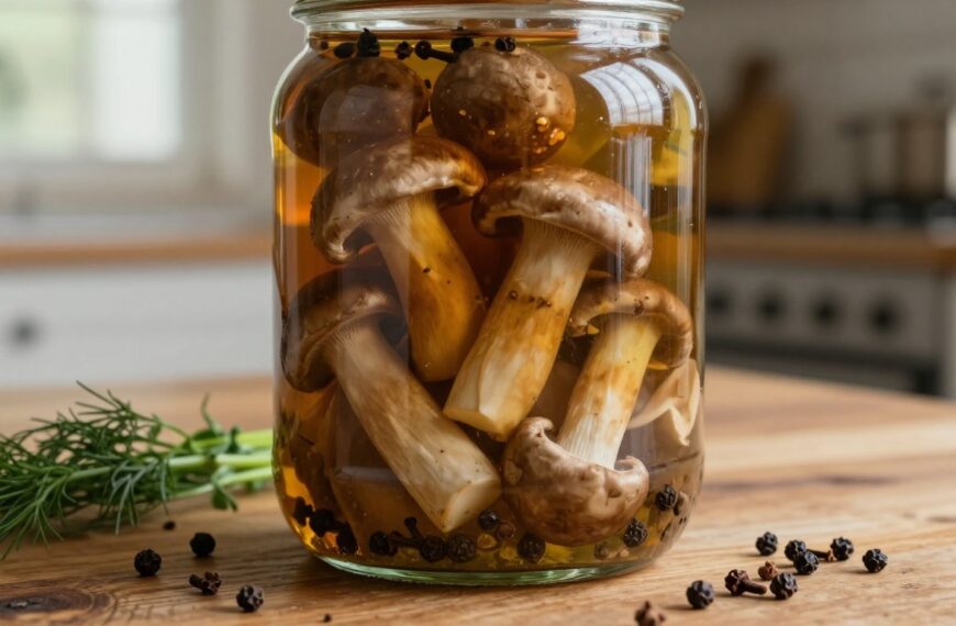 Marynata do grzybów w occie – proporcje na jędrne i aromatyczne grzybki
