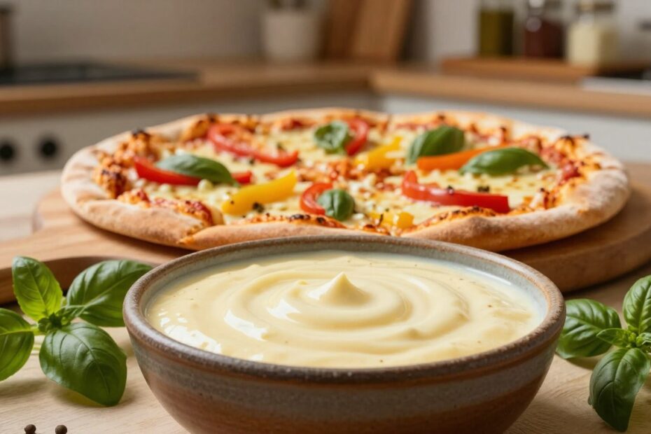 Sos serowy do pizzy