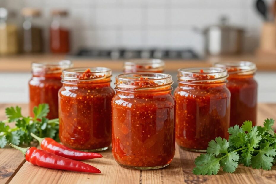 Sos z papryczek chili do słoików