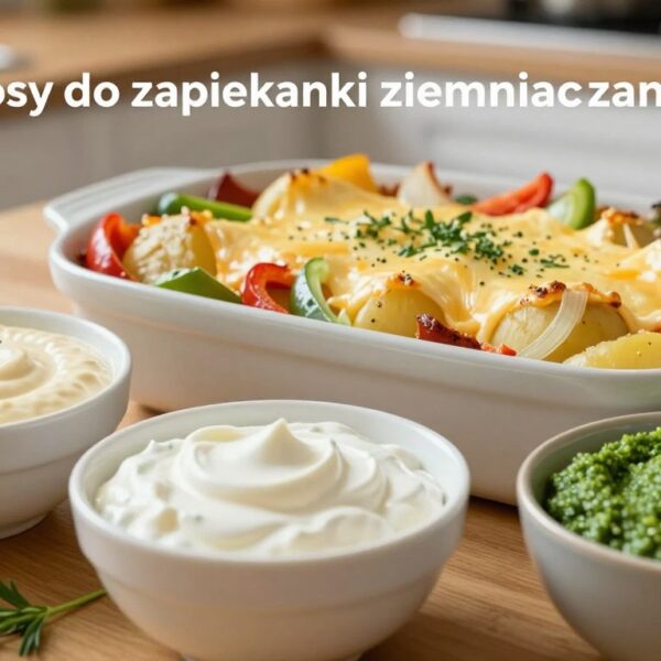 Sosy do zapiekanki ziemniaczanej – jak połączyć ziemniaki, ser i dodatki