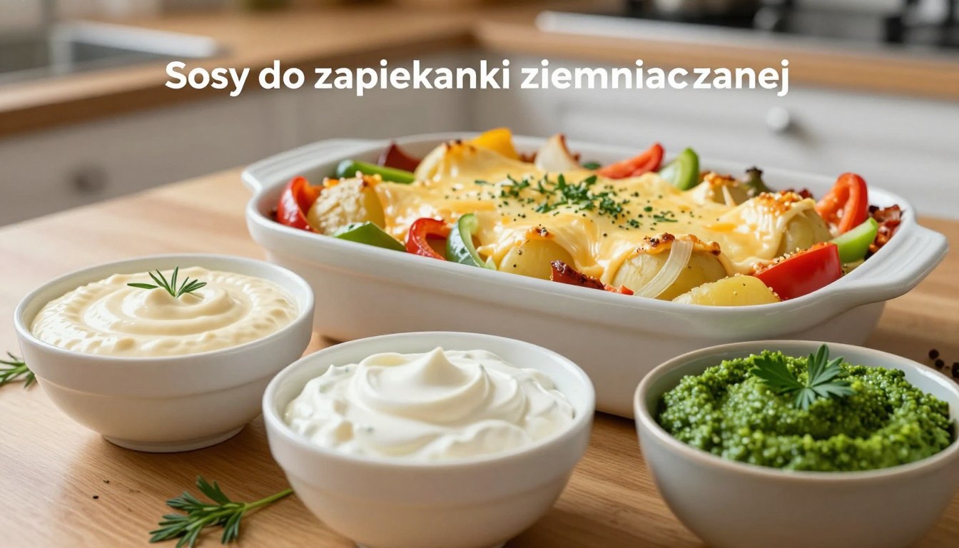 Sosy do zapiekanki ziemniaczanej