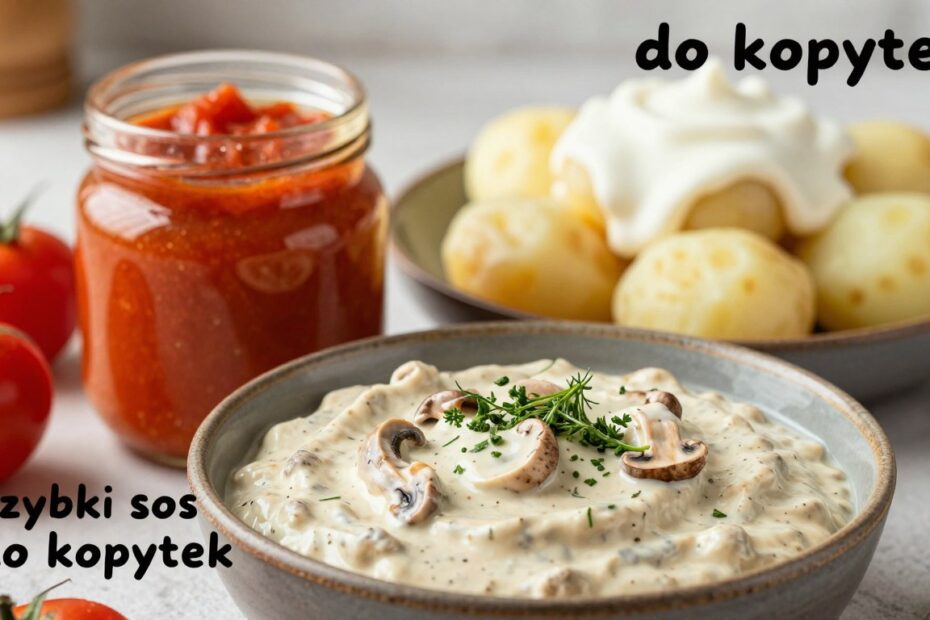 Szybki sos do kopytek