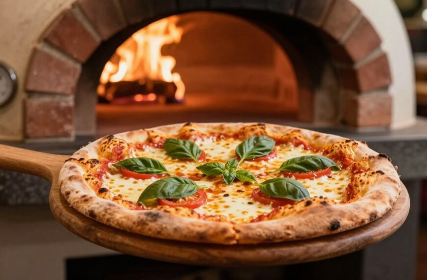 W jakiej temperaturze piecze się pizzę – temperatura piekarnika a chrupiące ciasto