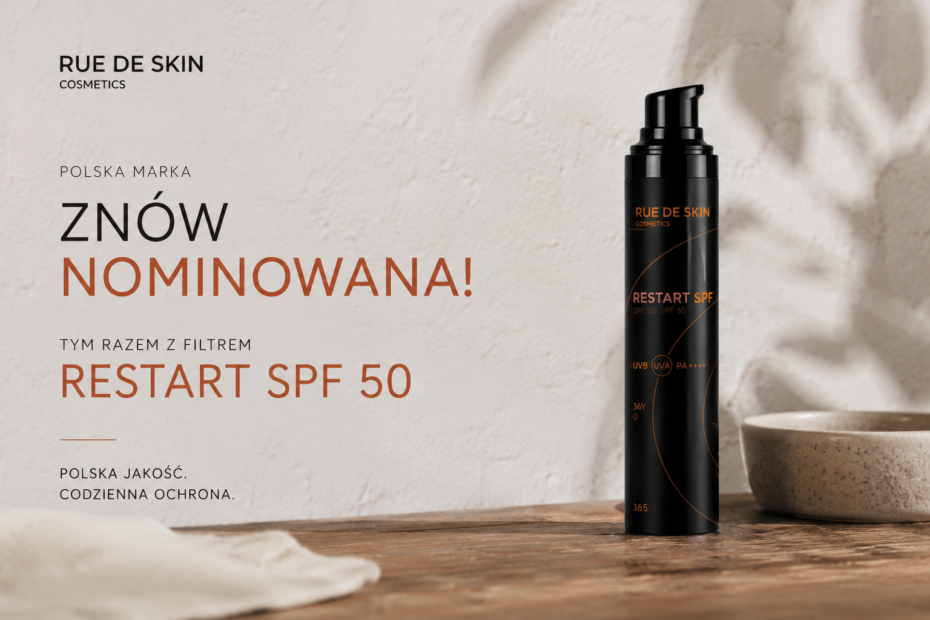 Polska marka znów nominowana! Tym razem z filtrem Restart SPF 50