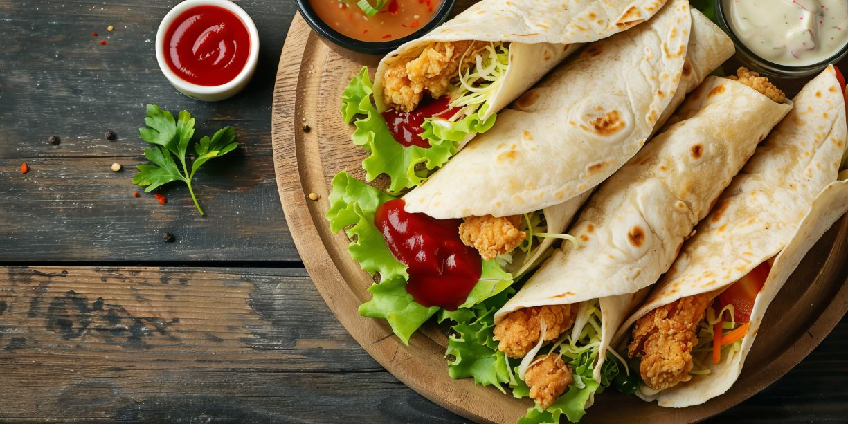 tortilla kurczakiem